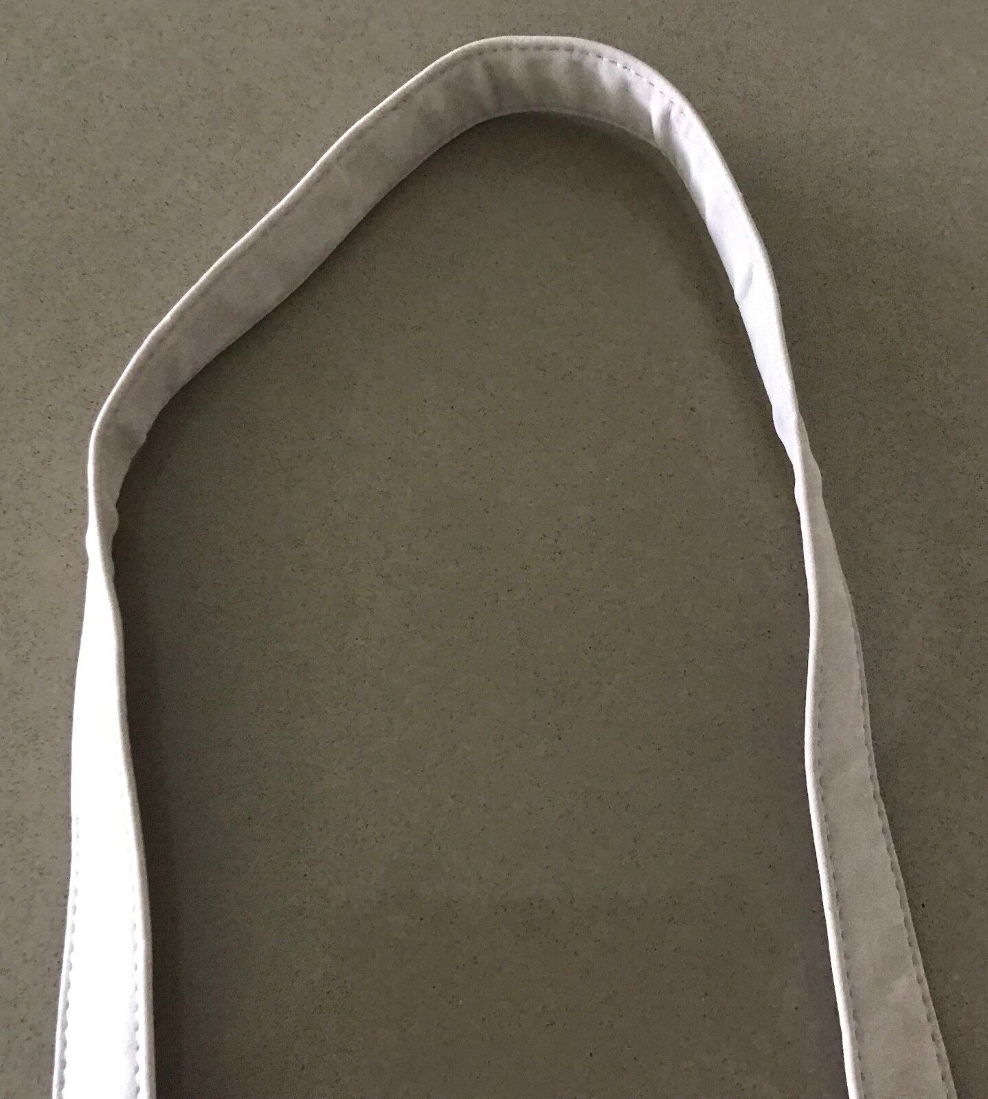Replacement Shoulder Strap Beige Handbag Pleather Adjustable Silver Hardware