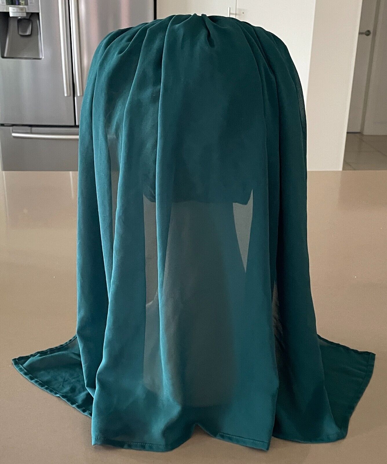 Medieval Costume Handmade Quality 3 Piece Green Gold Cos Play Damsel Size 16 18