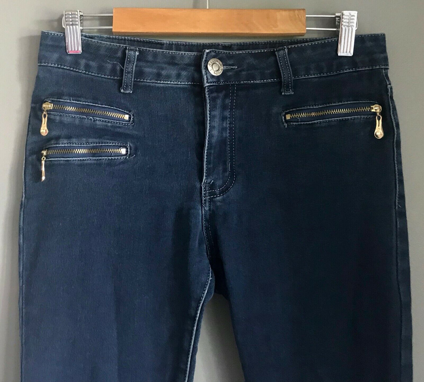 COUNTRY DENIM AUSTRALIA Skinny Leg Jeans Blue Denim Stretch  Ladies Size 9