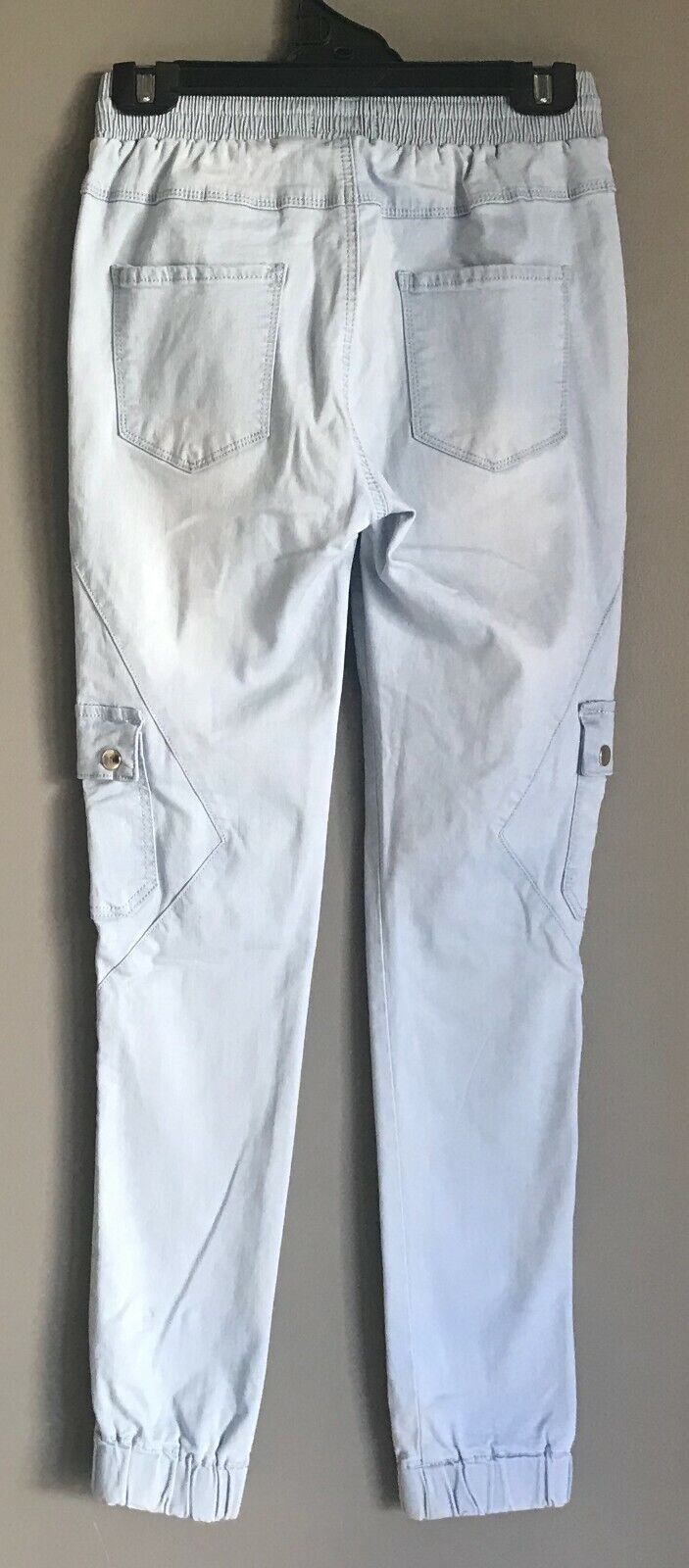 COUNTRY DENIM Australia Blue Denim Jeans Light Cargo Jogger Ankle Ladies Size 10