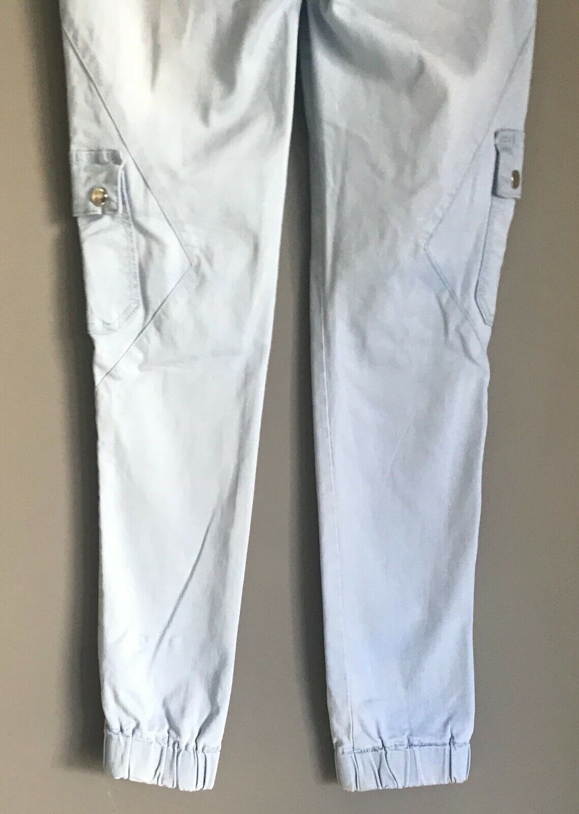 COUNTRY DENIM Australia Blue Denim Jeans Light Cargo Jogger Ankle Ladies Size 10