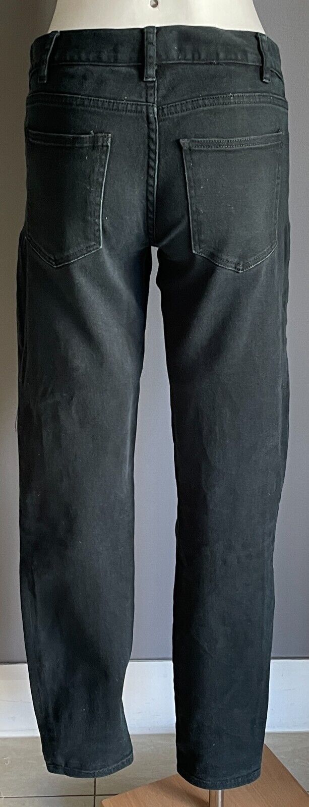 SEED FEMME Black Stretch Denim Skinny Leg Jeans Full Length Size 10