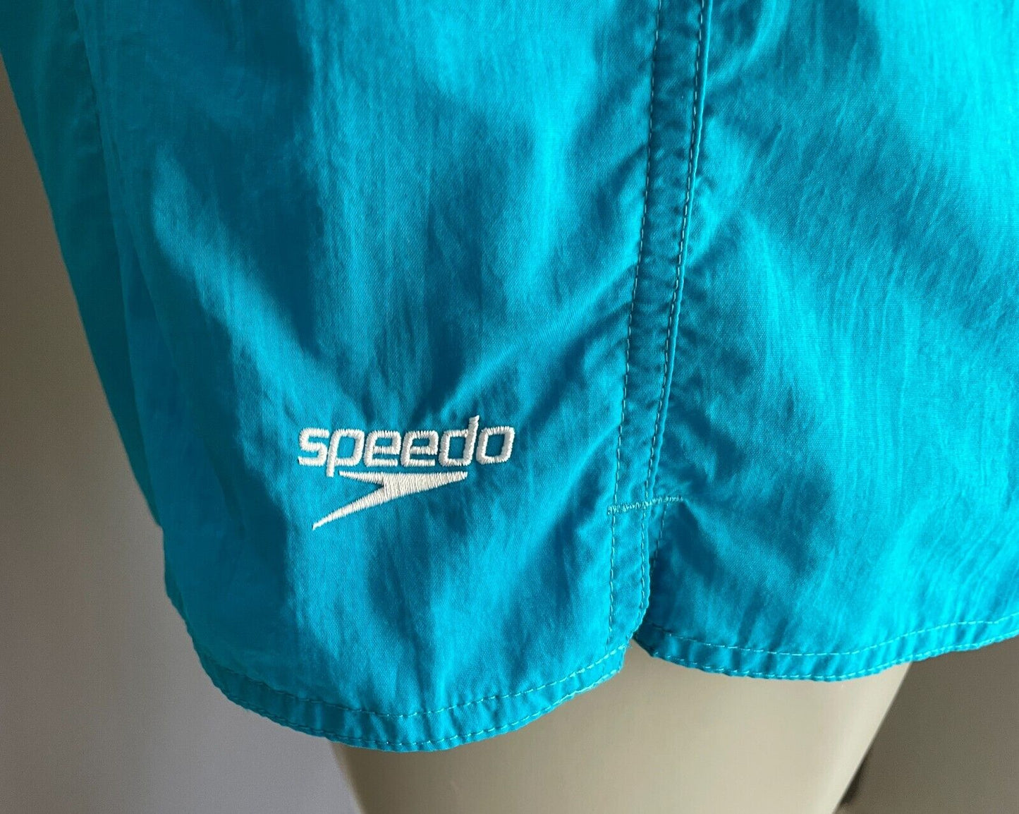 Board Shorts SPEEDO Mens Swim Beach Surf  Sky Blue Elastic Waist Mens Size XL
