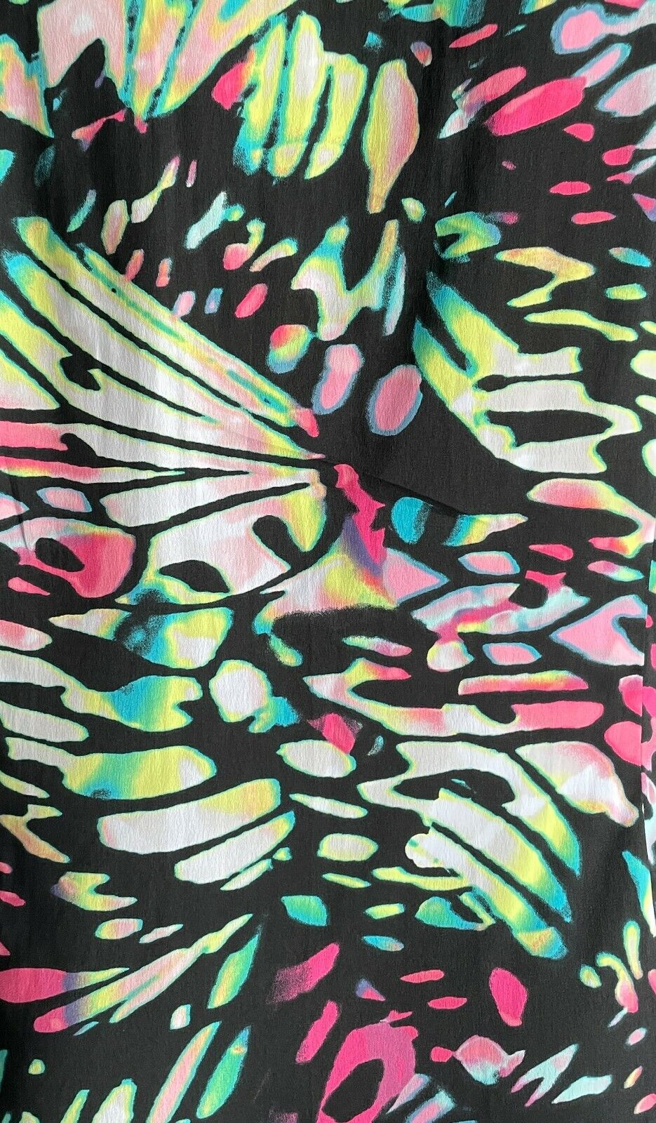 WORTHINGTON WOMAN Top Colourful Sleeveless Blouse Bust 126cm Plus Size 1X NEW