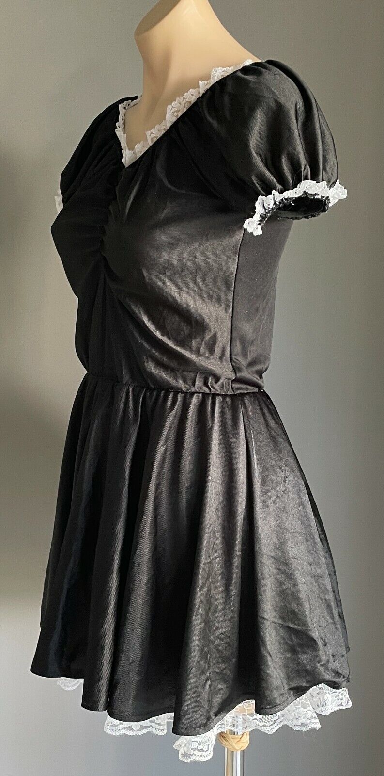 SPOTLIGHT Sexy French Maid Dress Black White Dress Up Cosplay Outfit  8 12