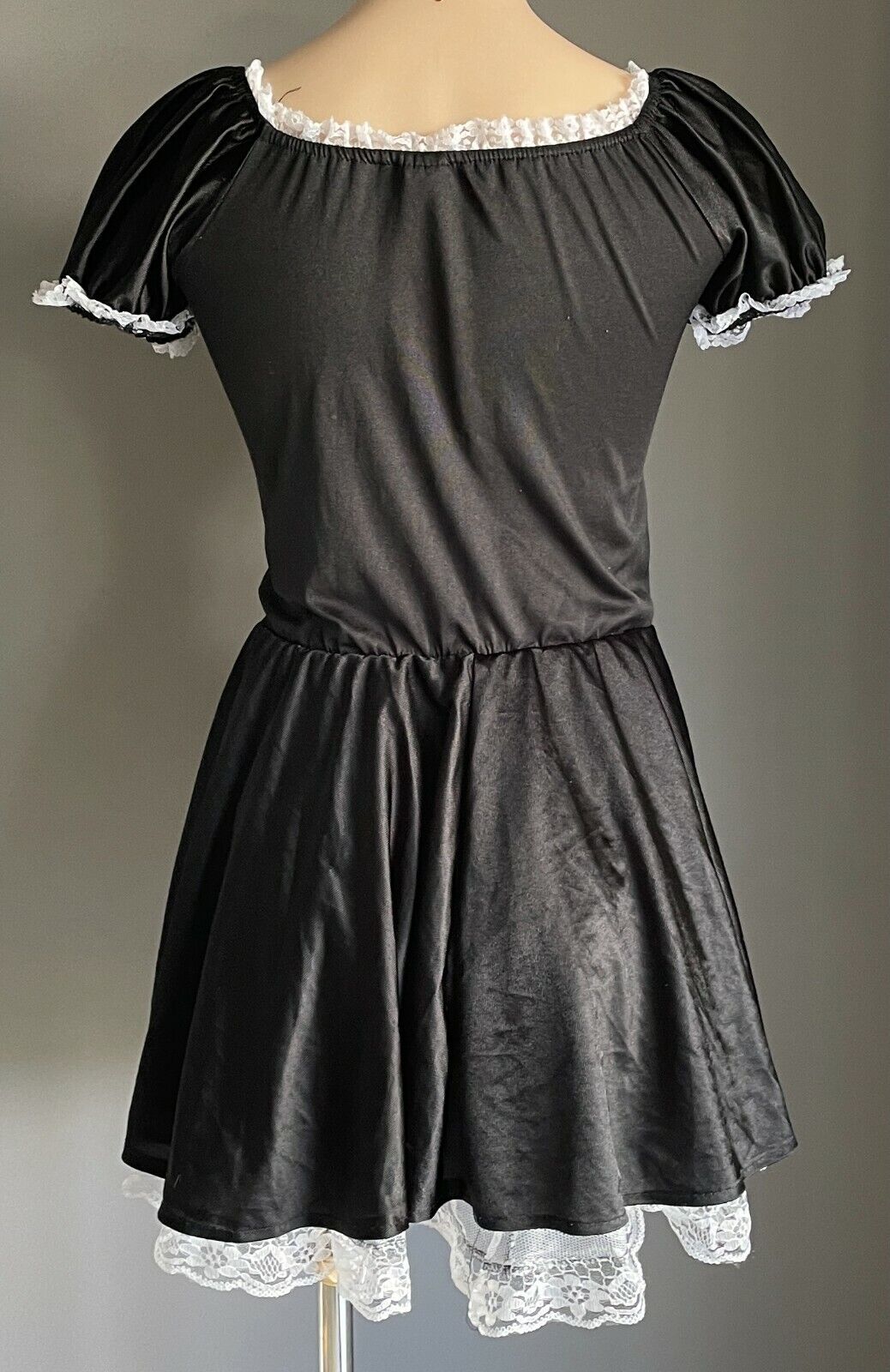 SPOTLIGHT Sexy French Maid Dress Black White Dress Up Cosplay Outfit  8 12