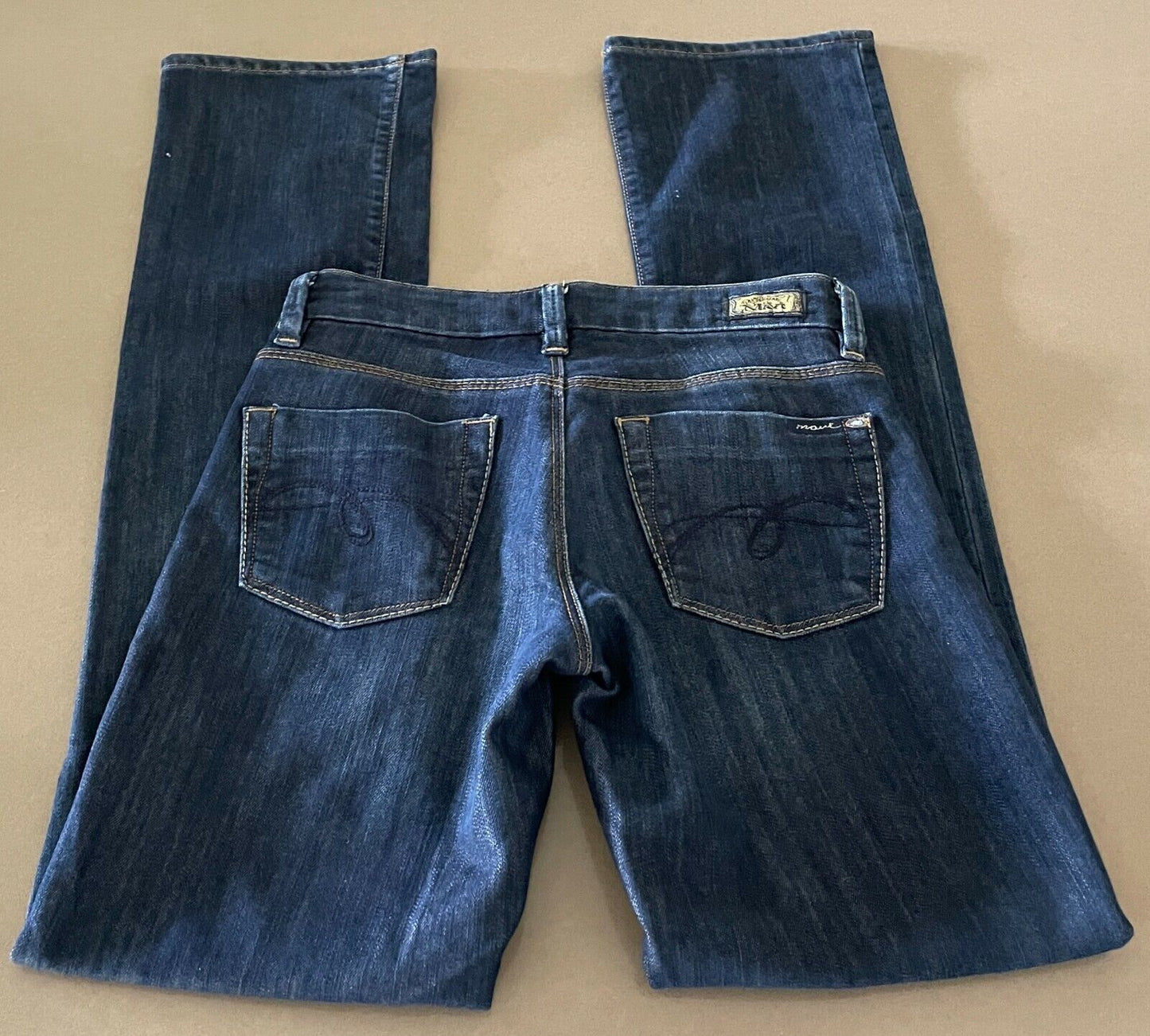 Qualite Supereure de MAVI " Jamie " Bootleg Jeans Low Rise Blue Denim Slim 26 34
