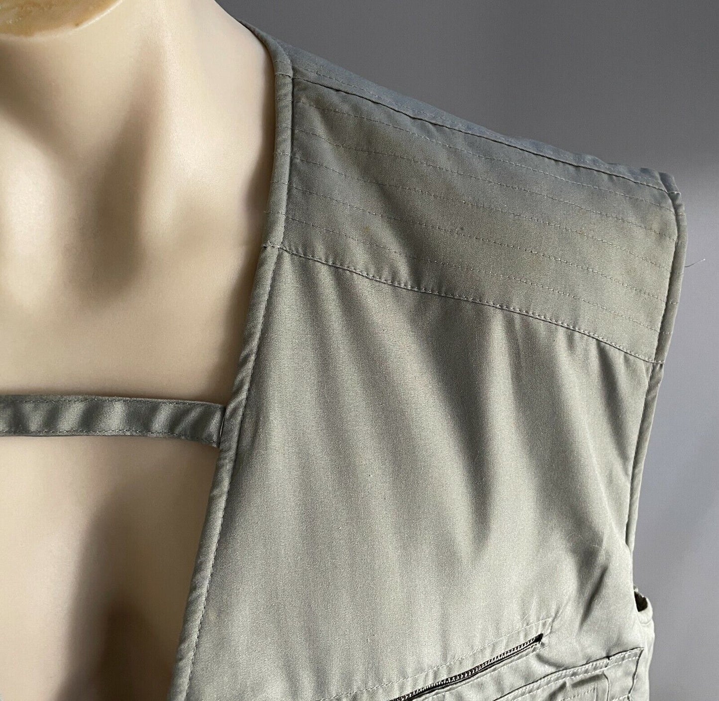 RUKKA OUTDOOR EXPEDITION Vest Quilt Grey 11 x Pockets Sz XXL PhotographerTravel
