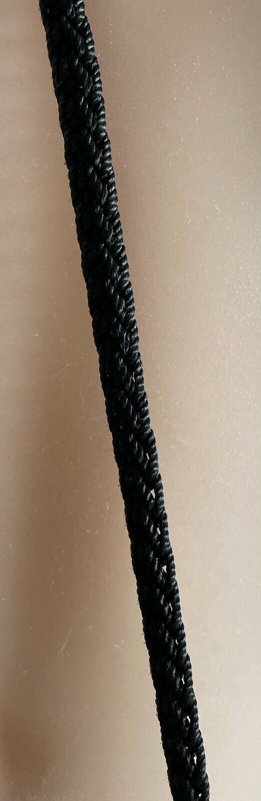 Boho Crochet Shoulder Bag Macrame Small Black Cross Body