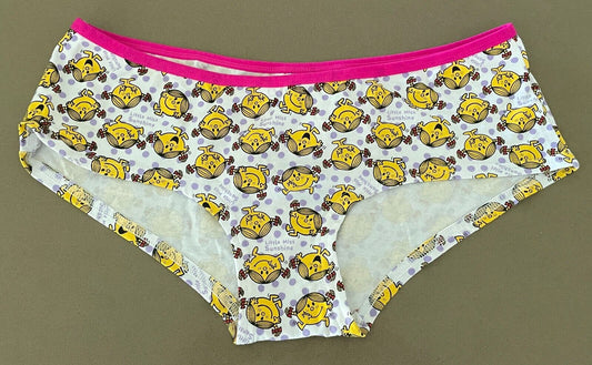 Briefs LITTLE MISS SUNSHINE Print White Boy Leg Style Underwear Size 16 NEW