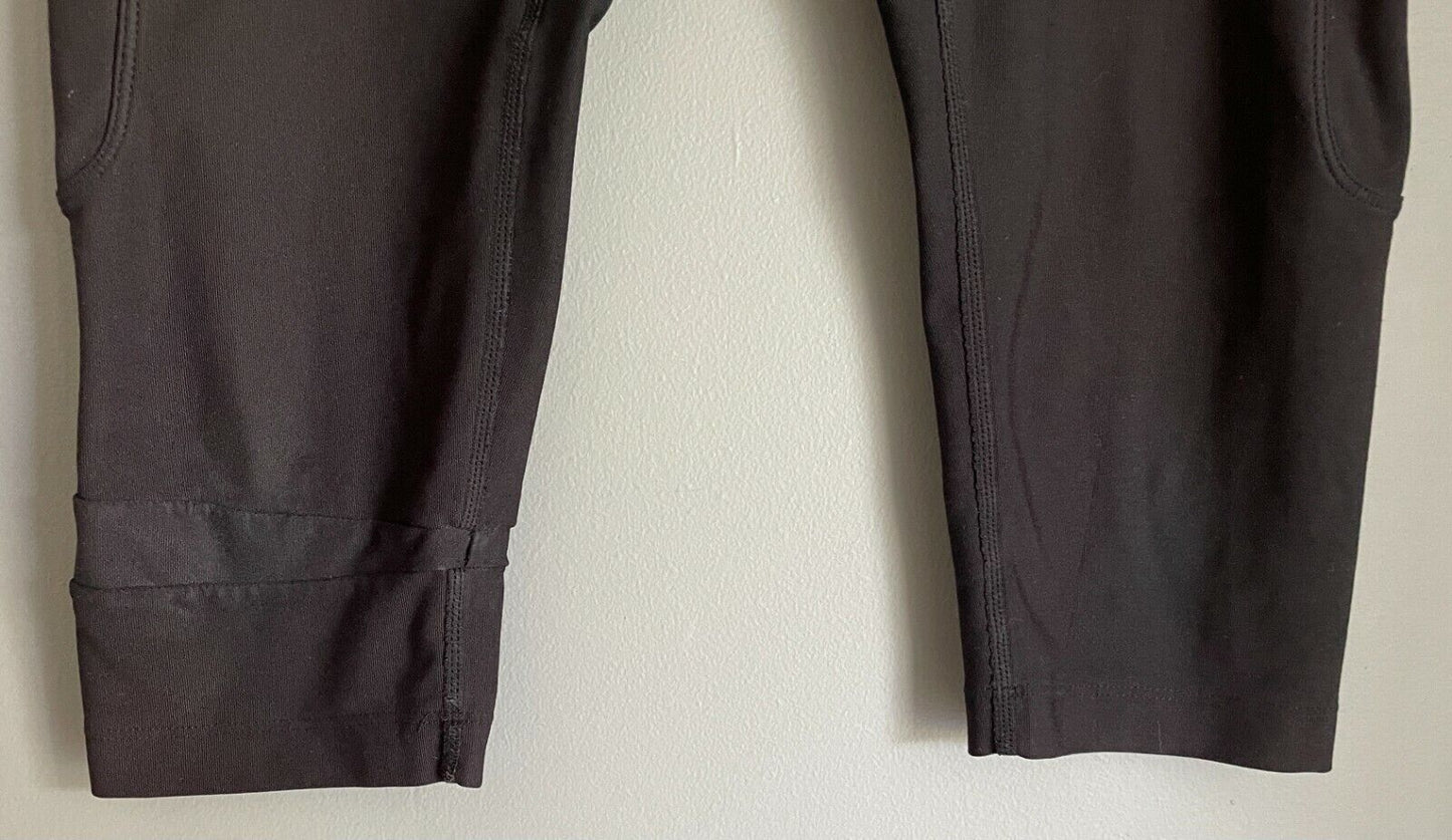 NIKE Dri Fit Black Capri Fitness Run Pants Activewear Pants Gym Sz XS Leggings