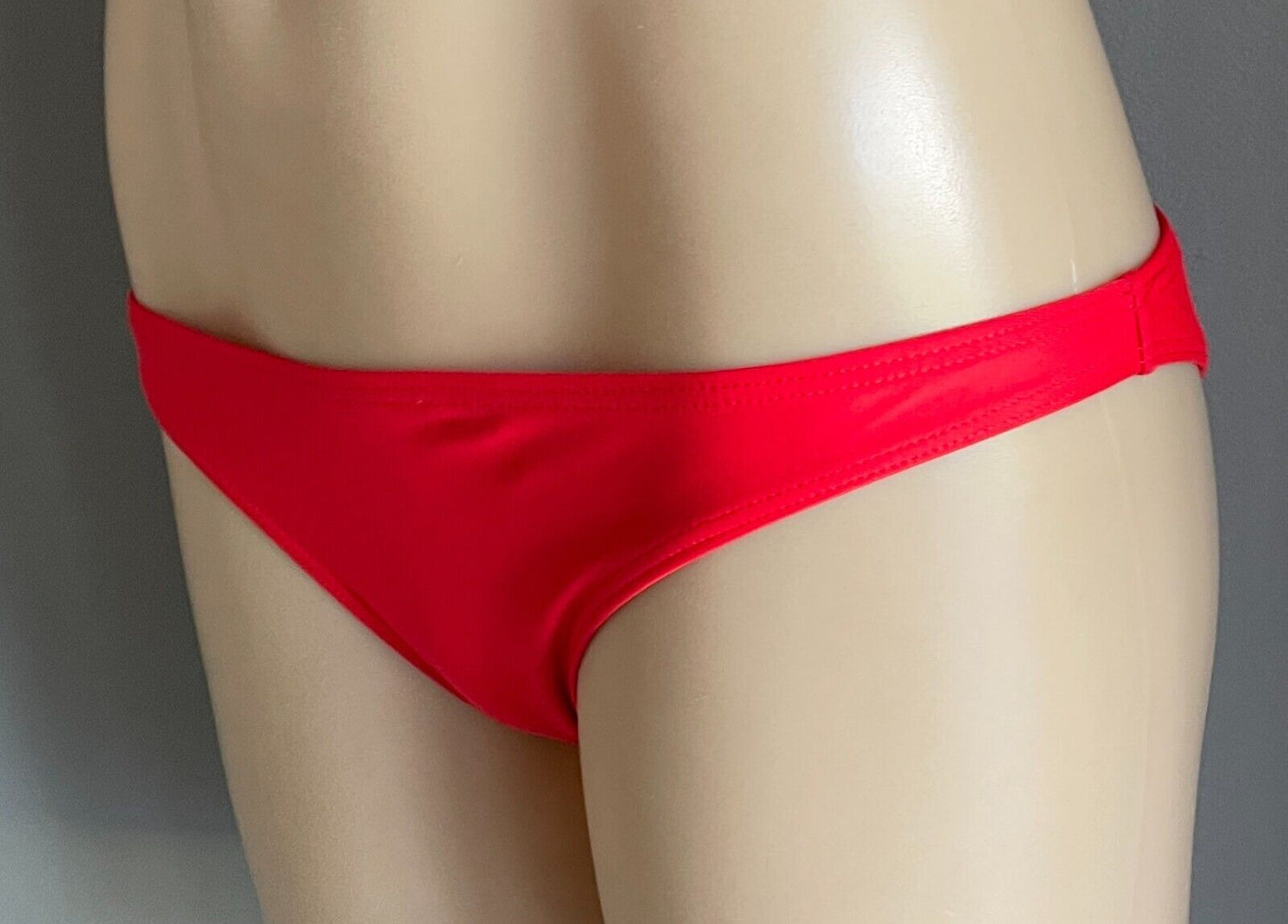 VONZIPPER VZ Bikini Bottoms Red Low Rise Ladies Size 12 NEW Von Zipper