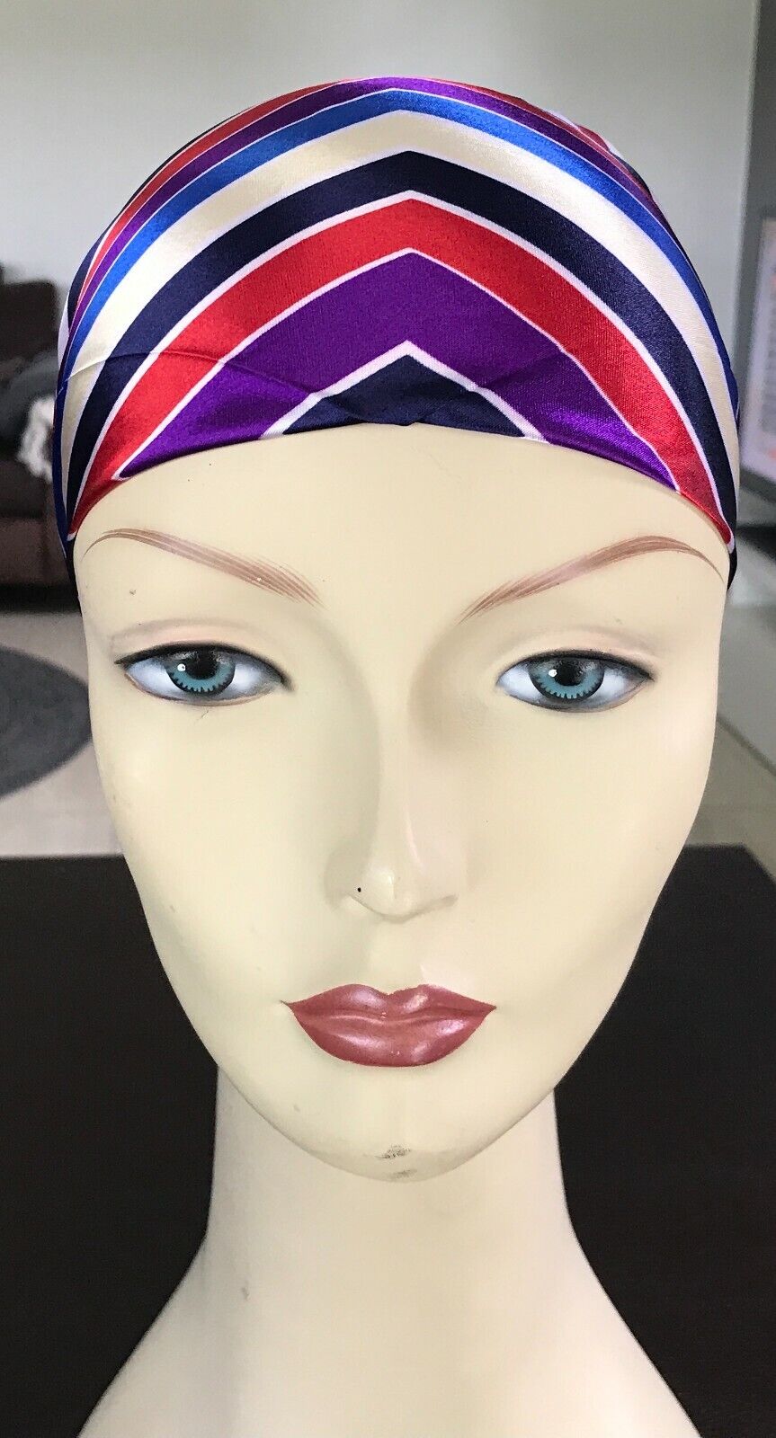 Bandana SILKY Neck Scarf Multi Colour Square Print Head Wrap 47x49cm NEW