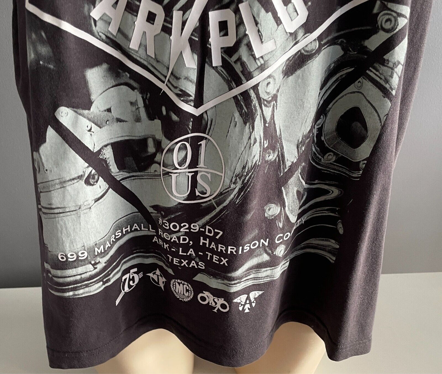 MAYHEM RISING Charcoal Grey T-Shirt Size 4XL Everlife Spark Plugs Graphic NWOT