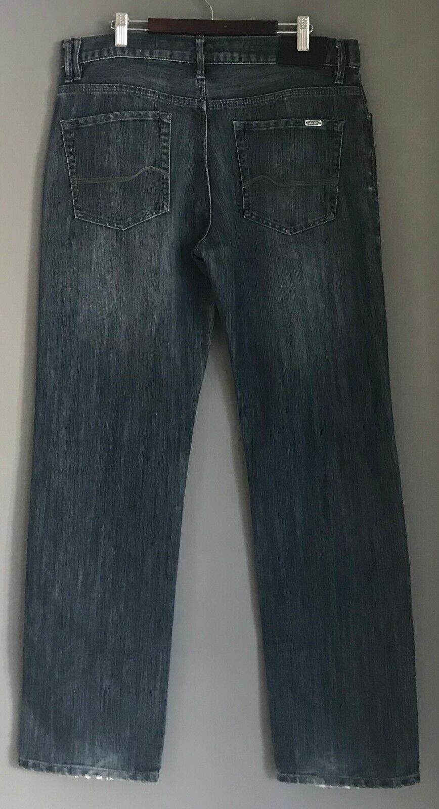 JAG JEANS Low Rise Straight Leg Distressed hem Mens Size 34