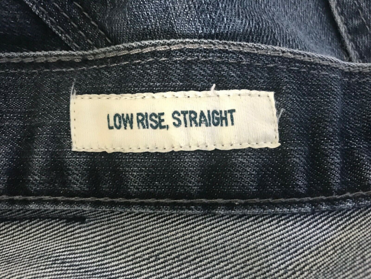 JAG JEANS Low Rise Straight Leg Distressed hem Mens Size 34