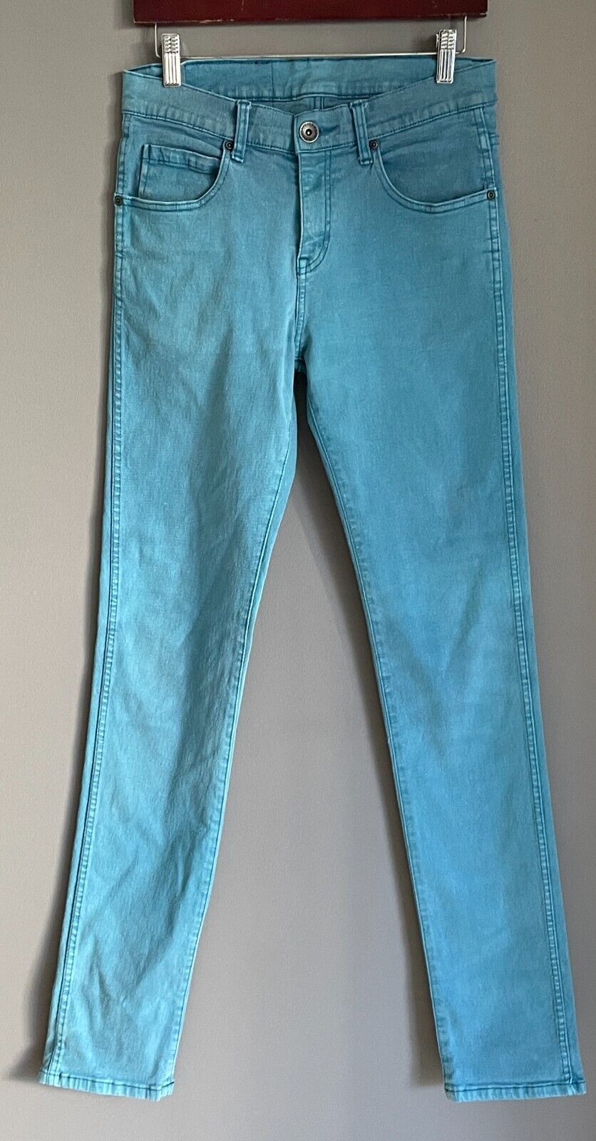 DR DENIM Men's Blue Wash Stretch Denim Skinny Jeans Size 32 Waist / 34 Length