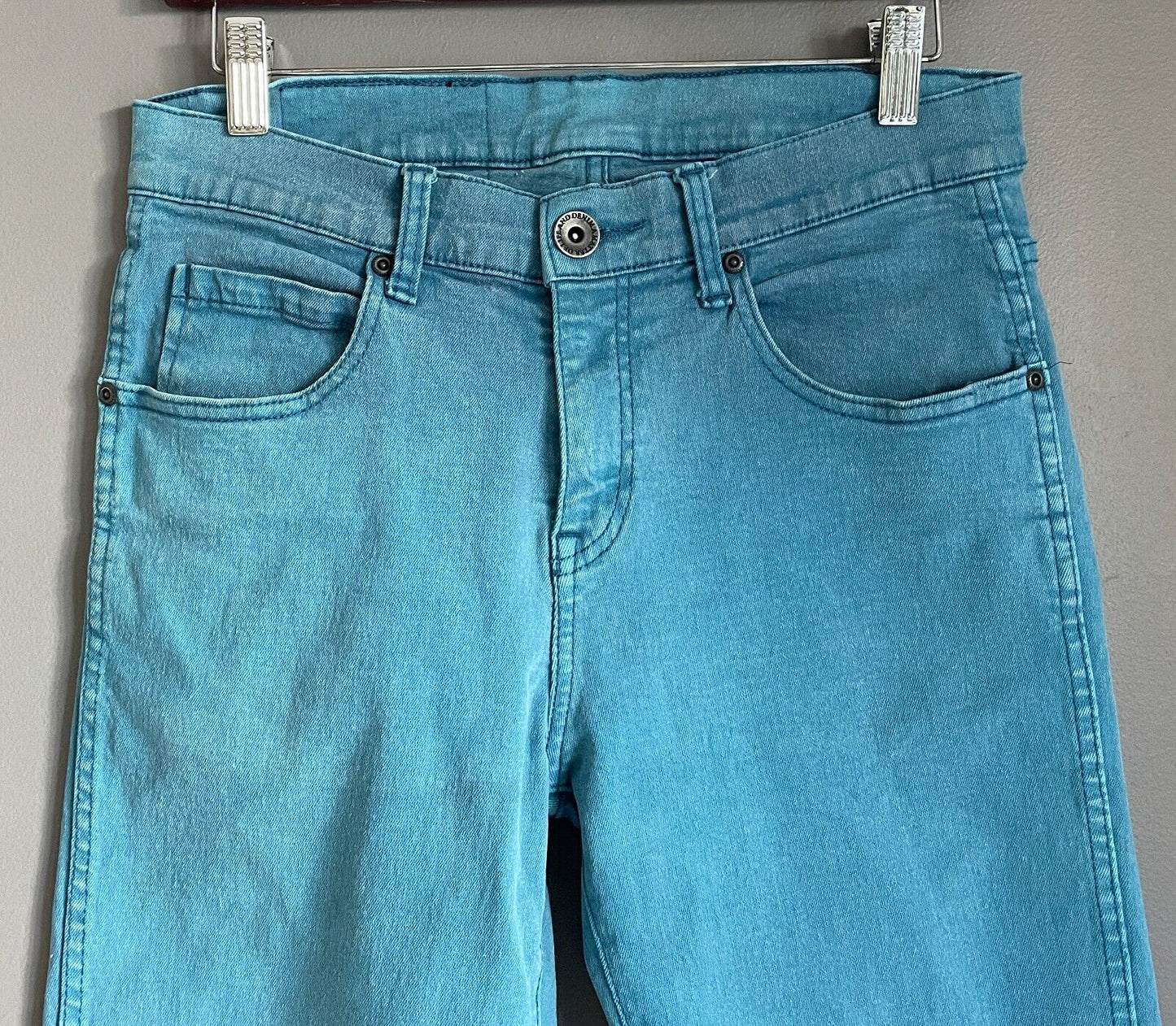 DR DENIM Men's Blue Wash Stretch Denim Skinny Jeans Size 32 Waist / 34 Length