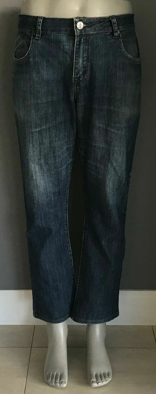Mens EZEKIEL Denim Jeans 302 Ezi - Rider Fit Blue Denim Jeans Size 34 W