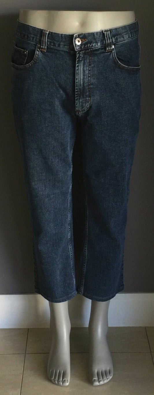 Mens GAZMAN Jeans Classic Fit Blue Denim  Size 38W Altered Length - Inseam 65cm