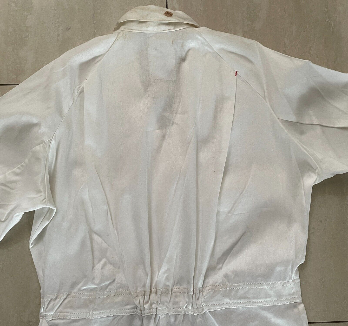 Vintage Overalls CANT-TEAR-EM White Light Duty Cotton Drill Size 6 92R Waist