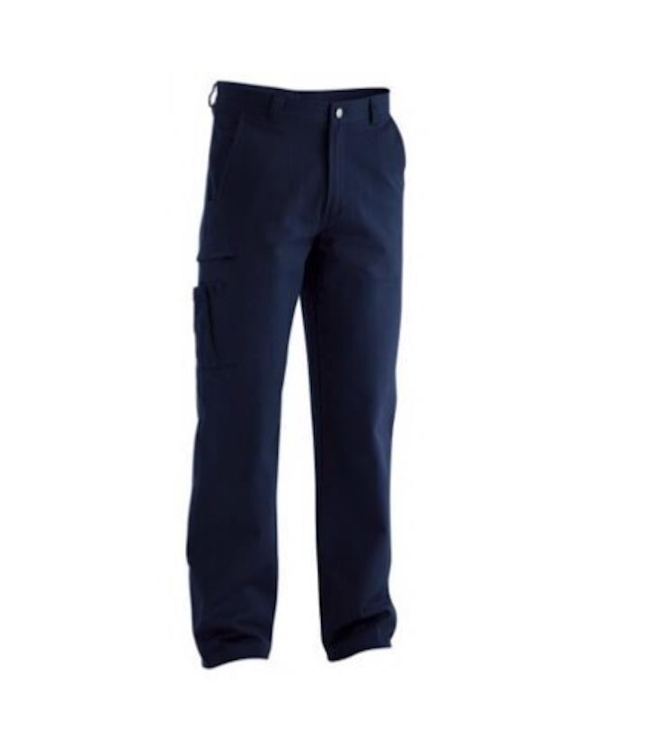 Mens KING GEE Pants Work Navy Blue Full Length Trousers Size 92R Style K13200