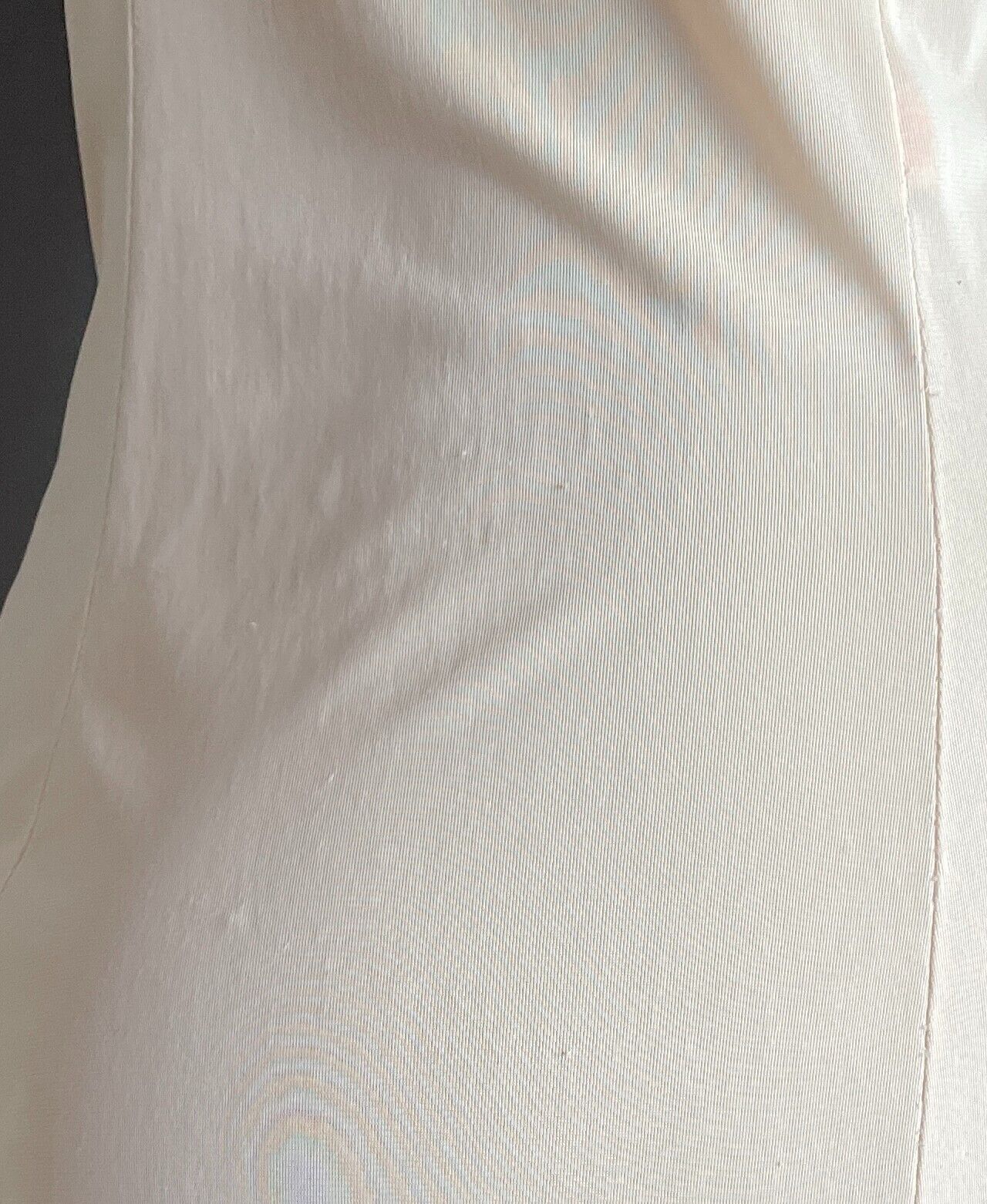 Vintage Petticoat Nylon Beige Lace Trim Full Slip Ladies Size 14