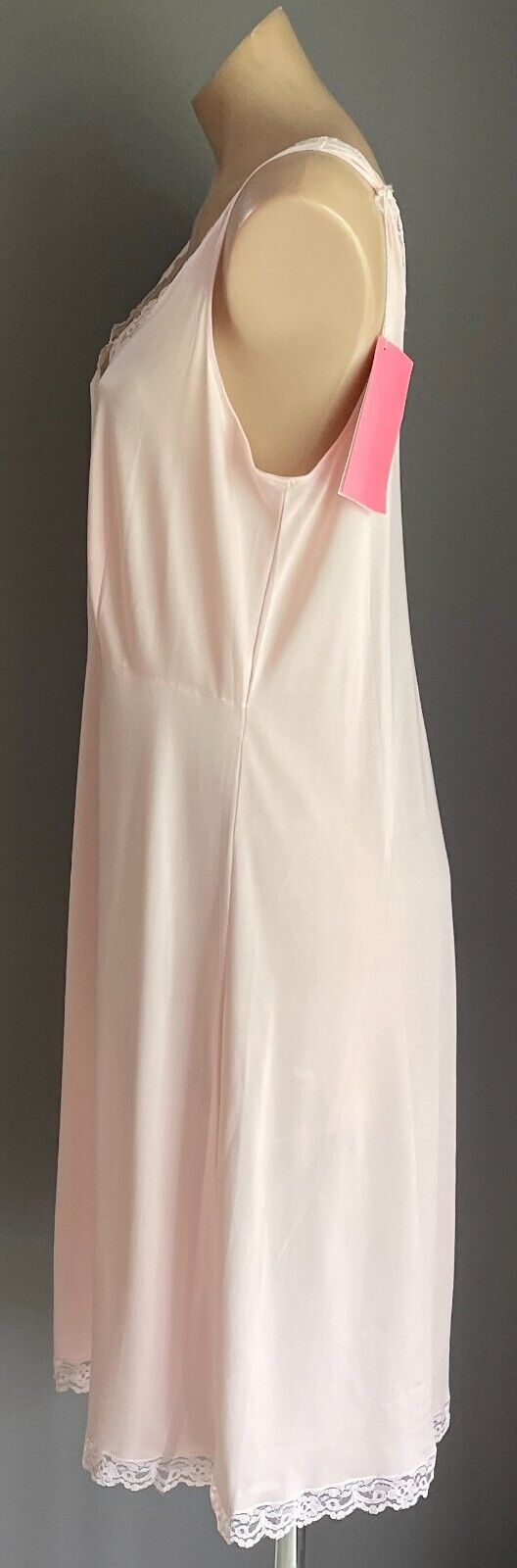 PRESTIGE LINGERIE Summersilk Petticoat Blush Pink Full Slip Size 14 NEW Vintage