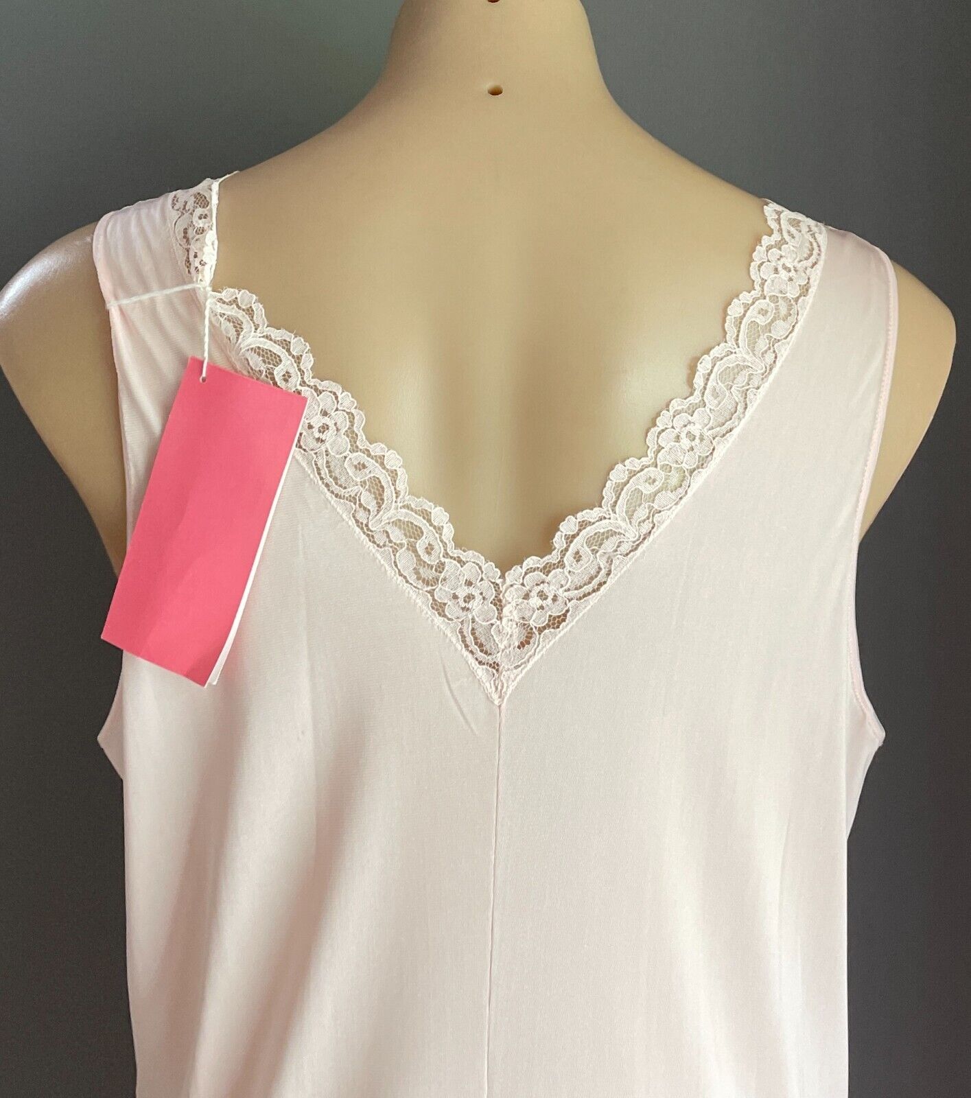 PRESTIGE LINGERIE Summersilk Petticoat Blush Pink Full Slip Size 14 NEW Vintage