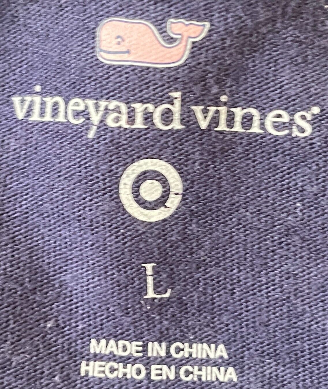 TARGET VINEYARD VINES Everyday Should Feel This Good Graphic T-Shirt Navy Size L