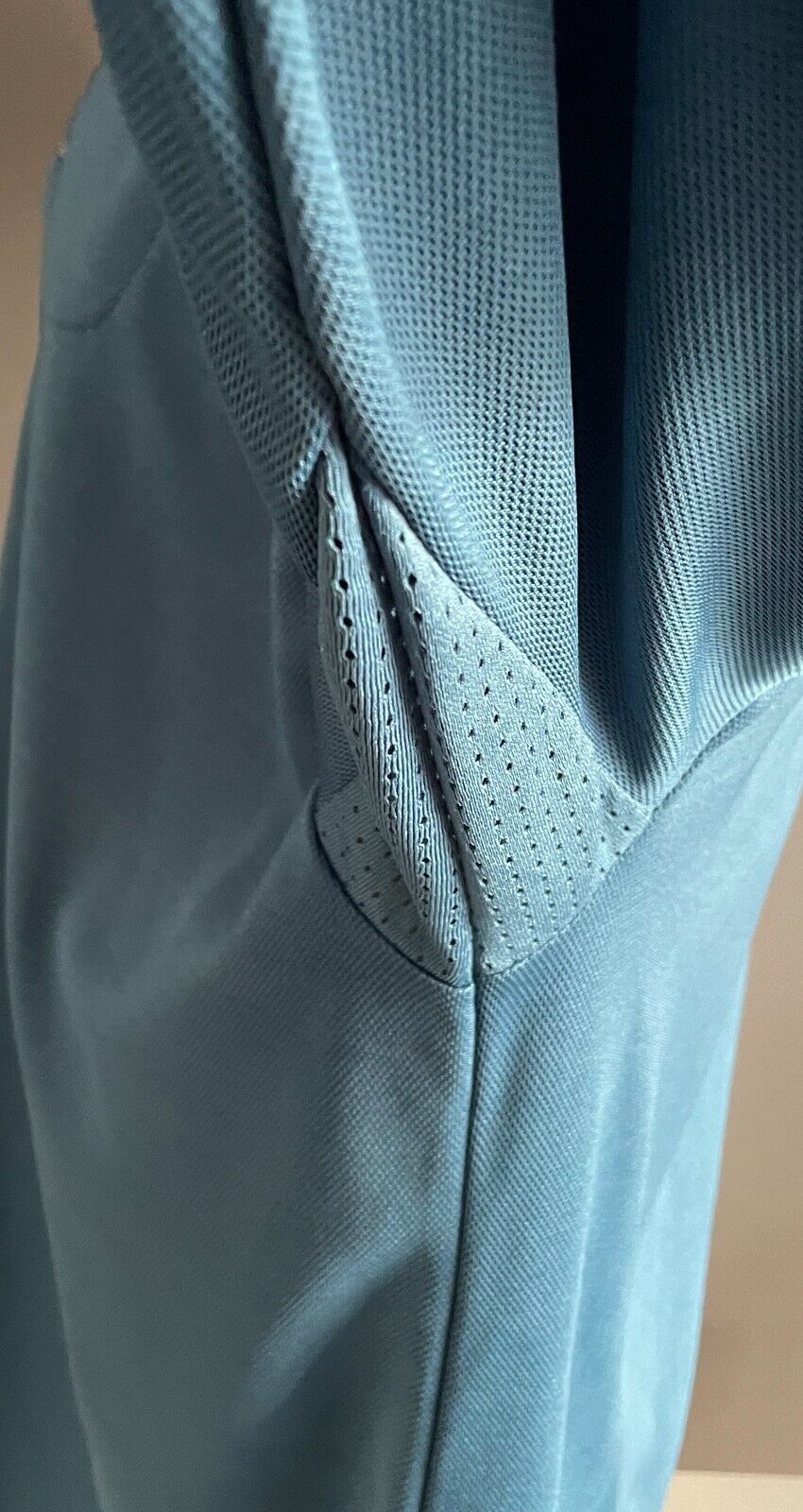 Polo Shirt EXPLORE 360 Long Sleeve Teal Blue Mens Size 3XL Navy White Fishing