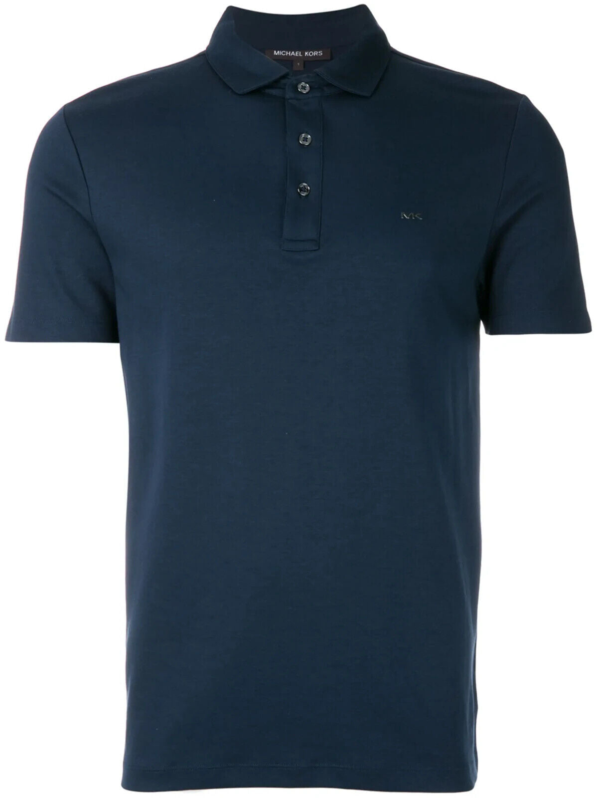 Polo Shirt MICHAEL KORS Navy Short Sleeves Mens Size M Cotton Jersey
