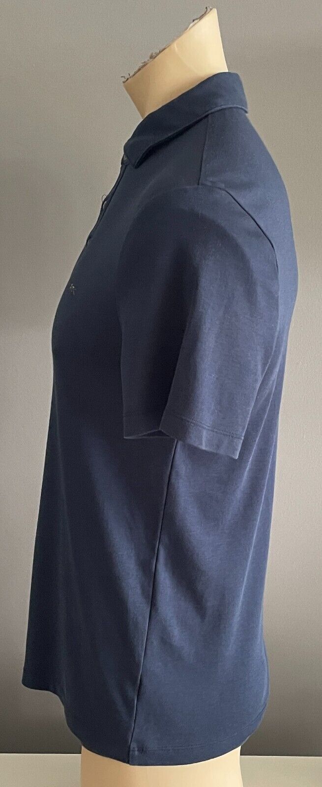 Polo Shirt MICHAEL KORS Navy Short Sleeves Mens Size M Cotton Jersey
