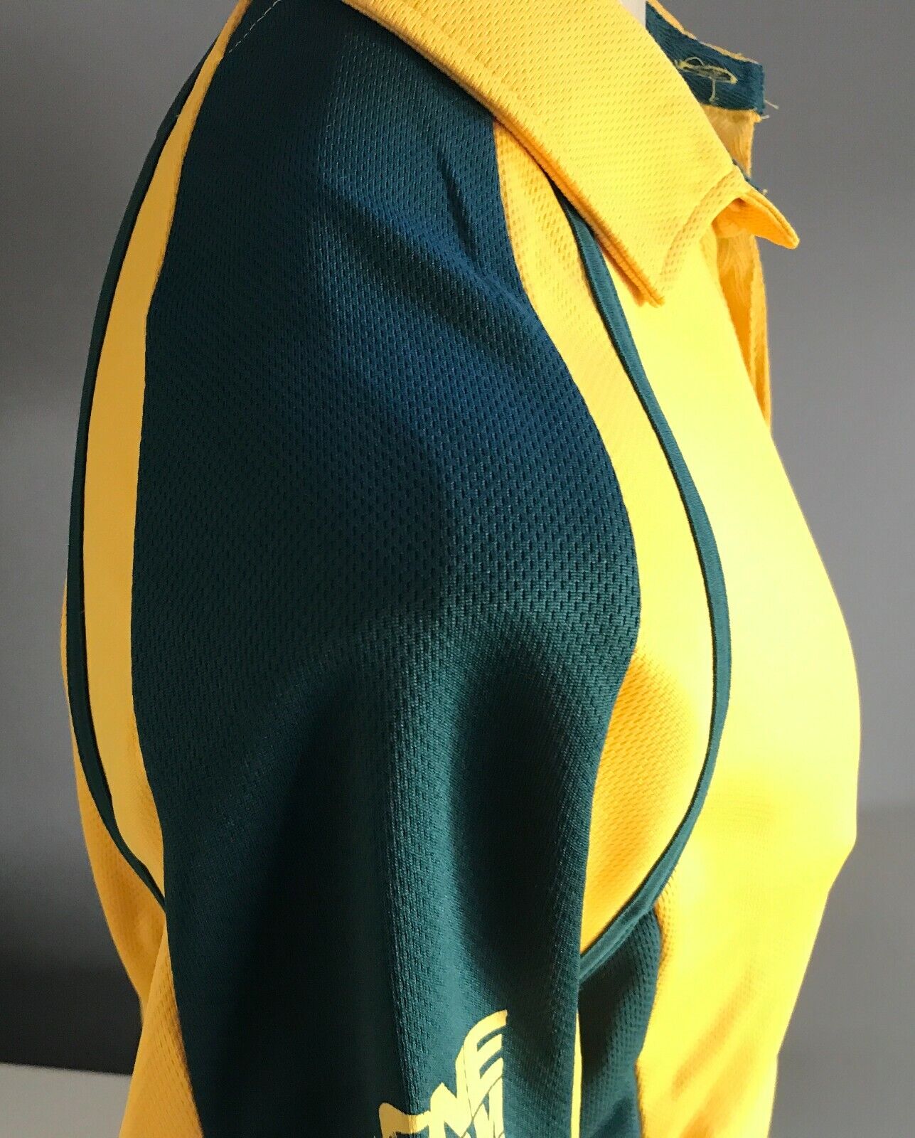 KOOGA Polo Shirt Authentic 2011 WALLABIES Tooheys New Green Gold Sh/Sleeve Men S