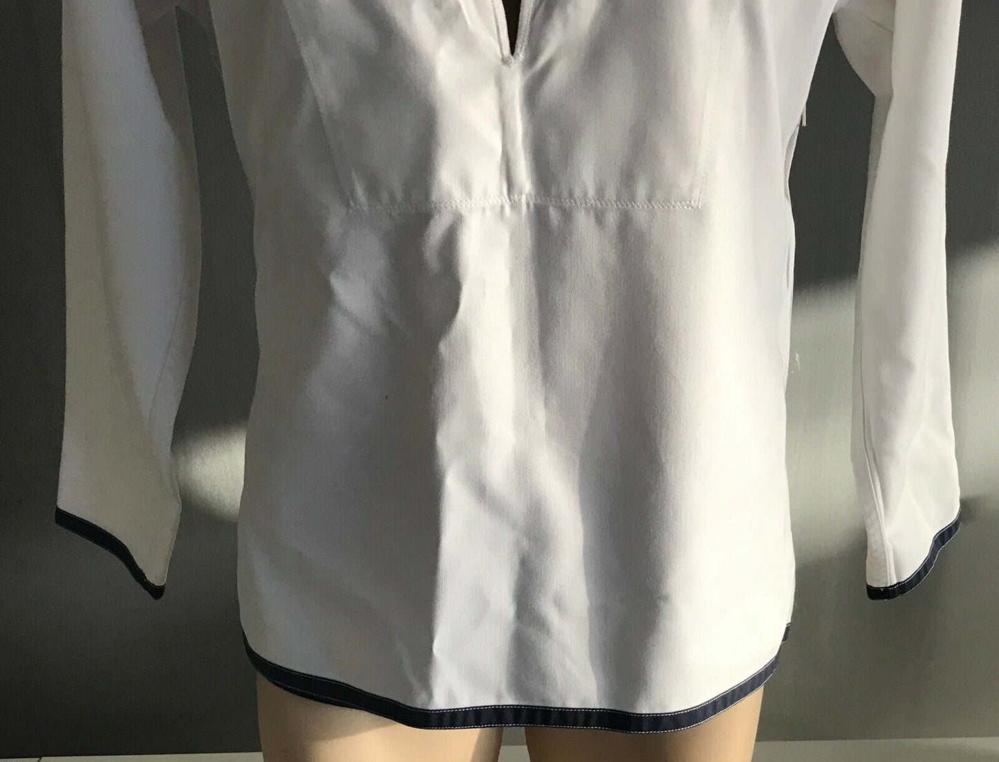 Mens Royal Australia Navy SAILOR White Top Size 101R Nautical Marine 1984 AGCF