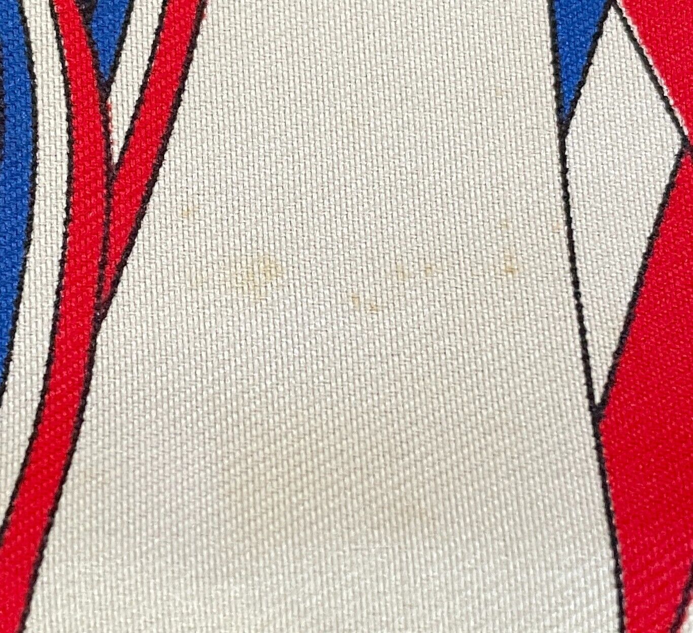 Neck Scarf Vintage PATRICIA PARIS Blue White Red French Flag Souvenir Wrap