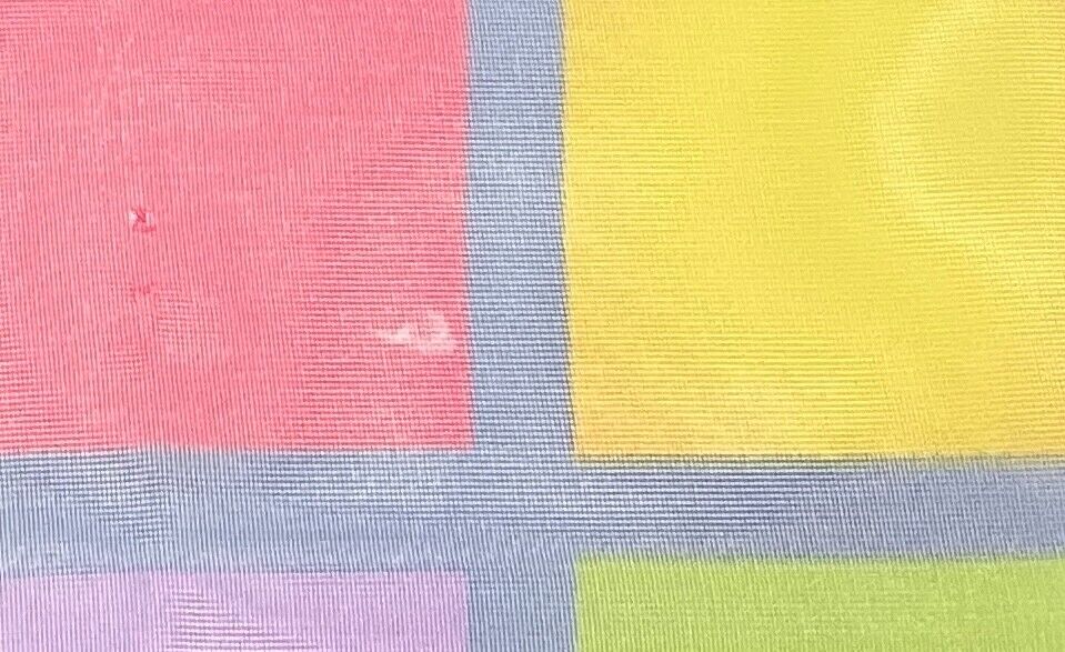Neck Scarf Semi Sheer Long Shawl Squares Print Blue Purple Pink Yellow Green NEW