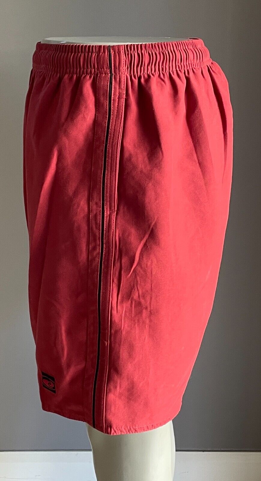 HAWAIIAN PERFORMANCE SURF WEAR Board Shorts Elastic Waist Rust Red Swim Sz L