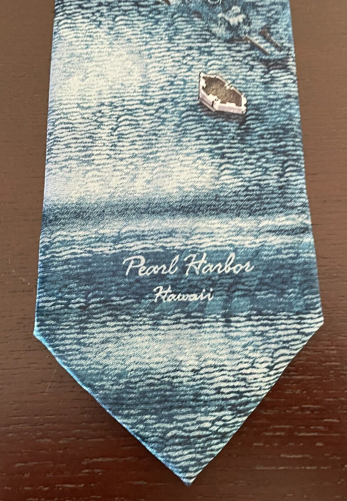 PEARL HARBOUR Tie Hawaii MulticolouredSouvenir Hand Made NeckTie Patriotic NEW