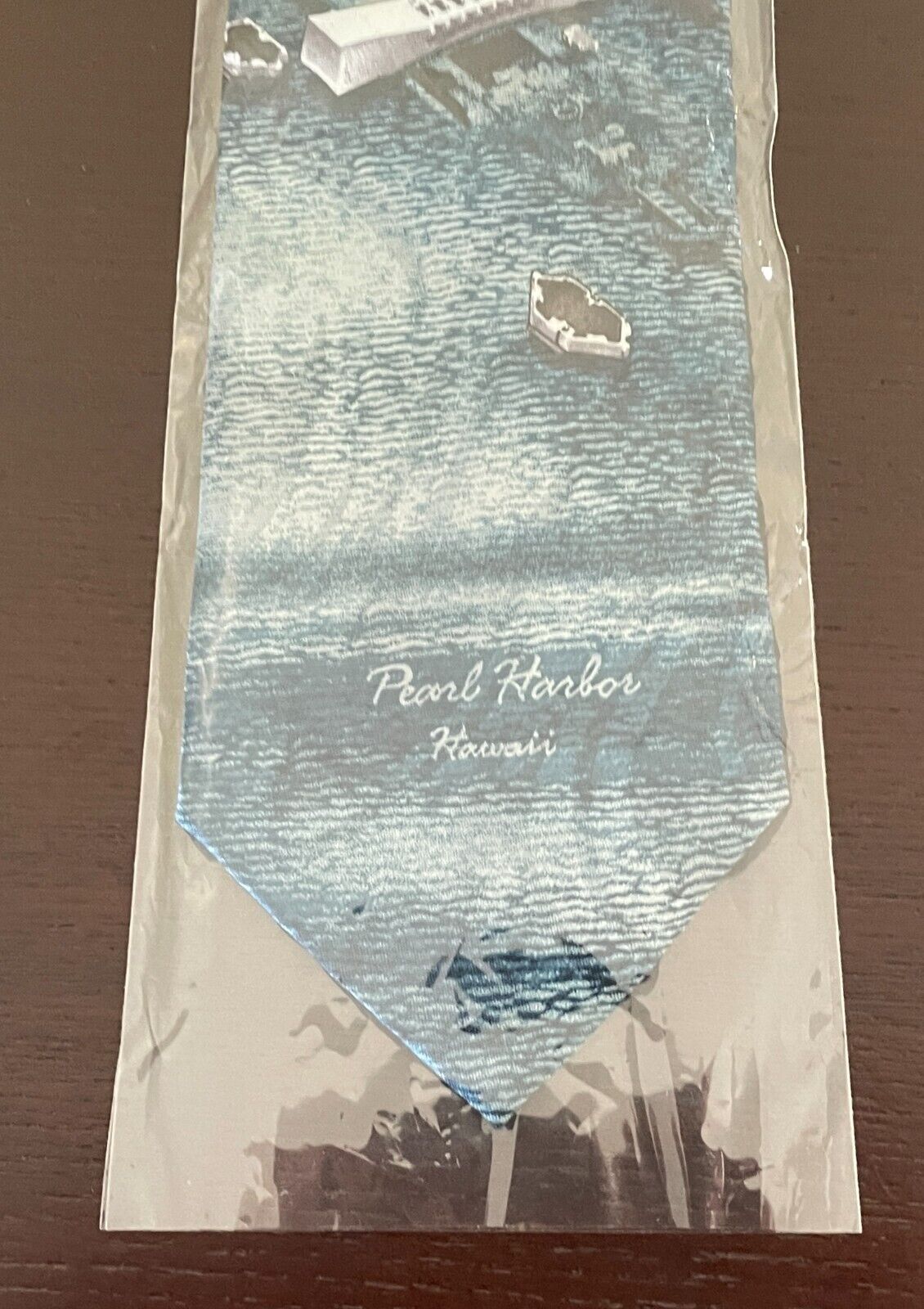 PEARL HARBOUR Tie Hawaii MulticolouredSouvenir Hand Made NeckTie Patriotic NEW