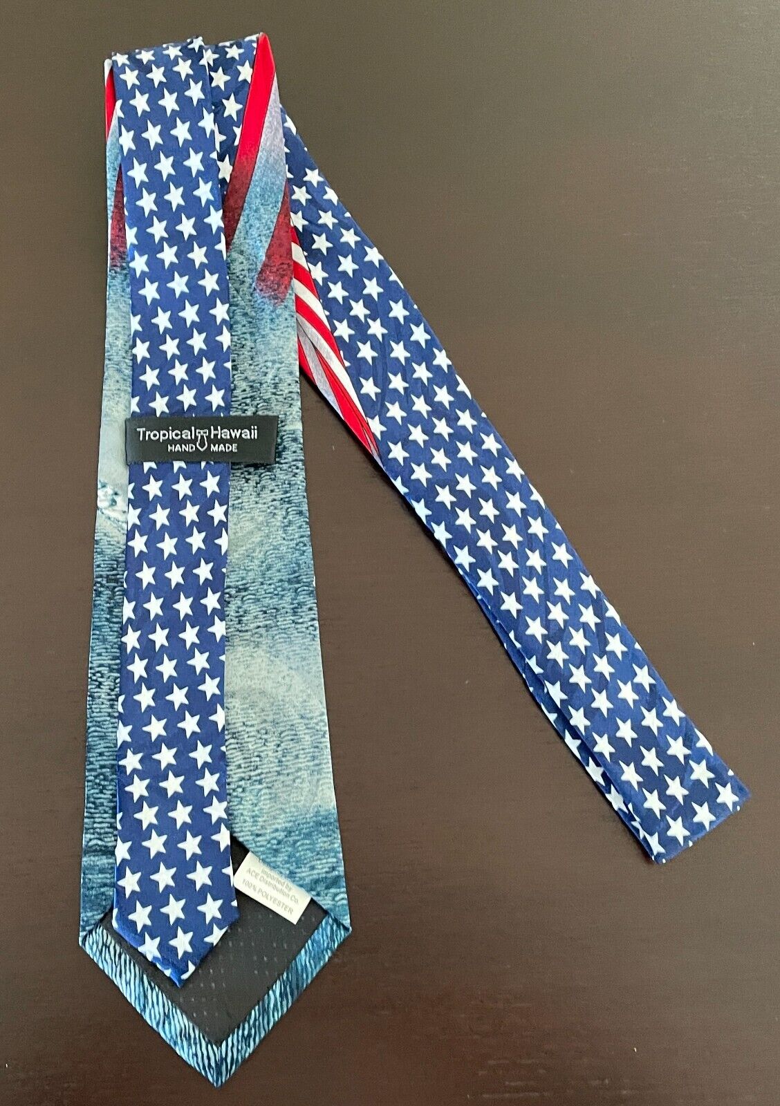 PEARL HARBOUR Tie Hawaii MulticolouredSouvenir Hand Made NeckTie Patriotic NEW