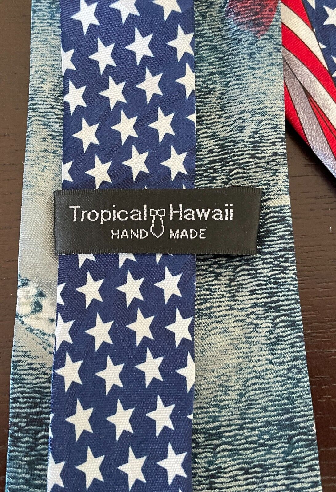 PEARL HARBOUR Tie Hawaii MulticolouredSouvenir Hand Made NeckTie Patriotic NEW