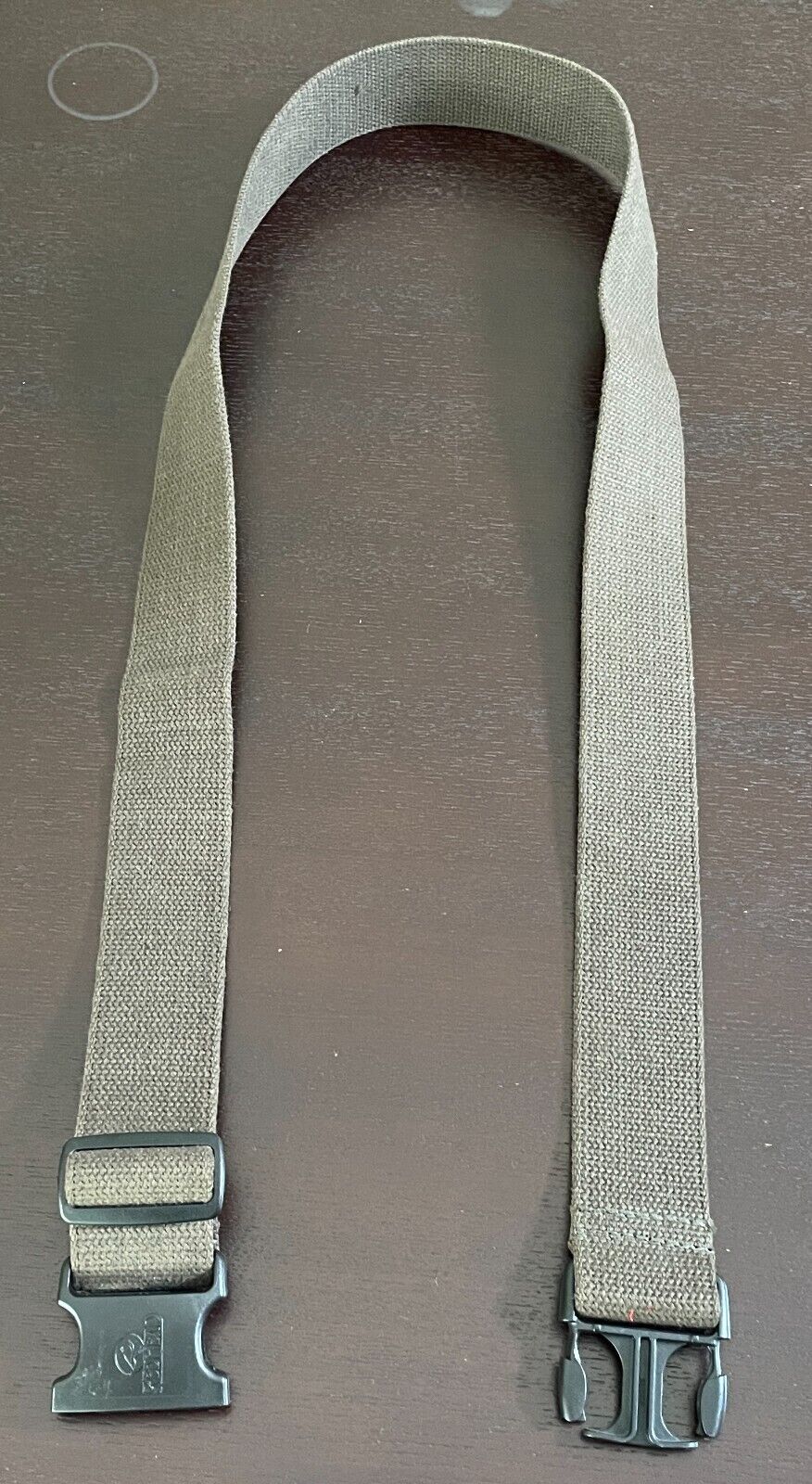 REDHEAD Khaki Adjustable Webbing Luggage Strap Side Release Buckle 5cm Wide