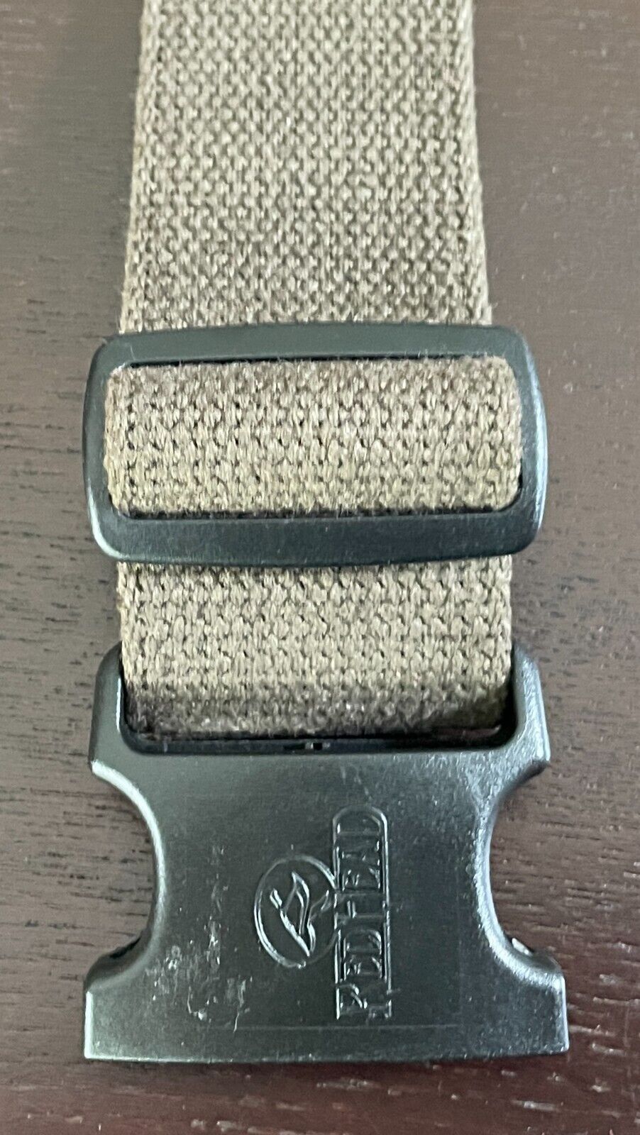REDHEAD Khaki Adjustable Webbing Luggage Strap Side Release Buckle 5cm Wide