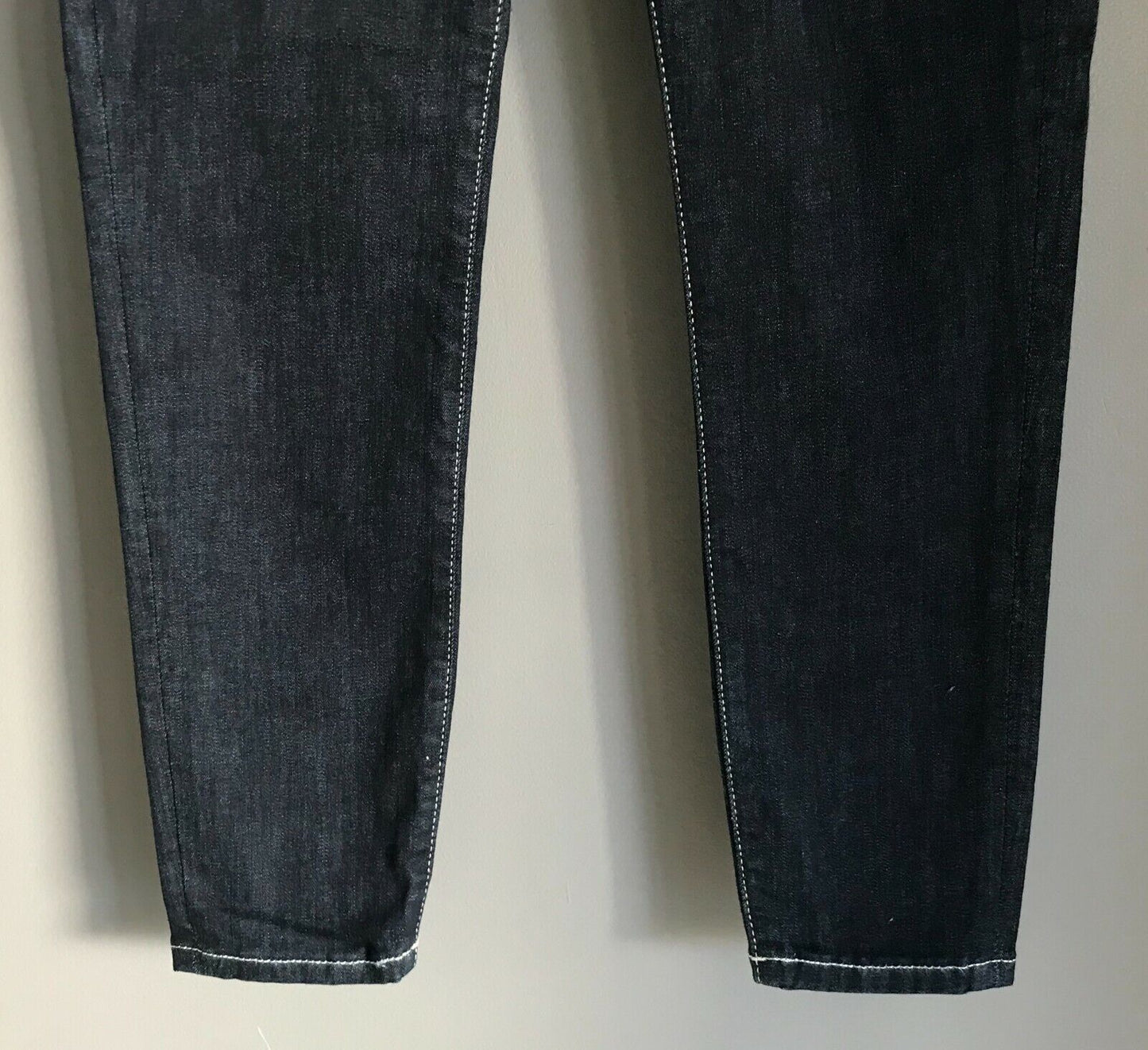 COTTON ON Jeans Dark Blue Denim High Rise Grazer Button Fly Stretch Pants Size 8