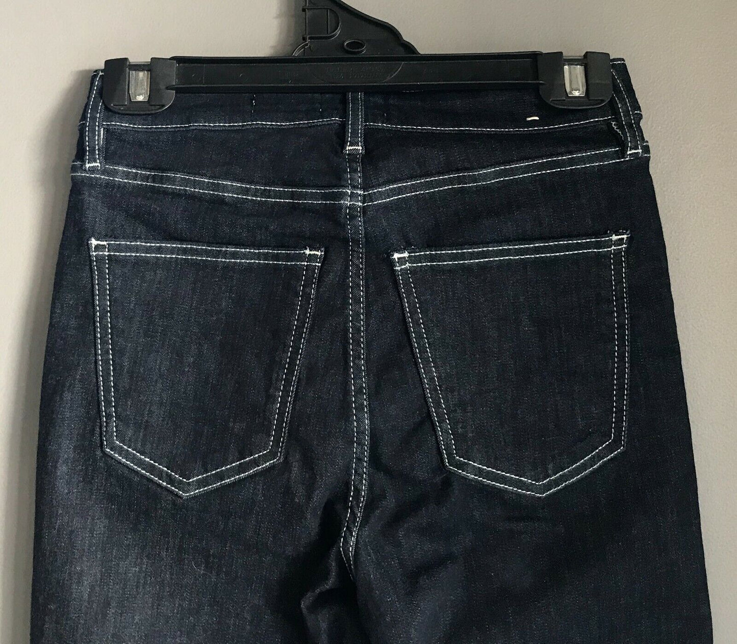 COTTON ON Jeans Dark Blue Denim High Rise Grazer Button Fly Stretch Pants Size 8