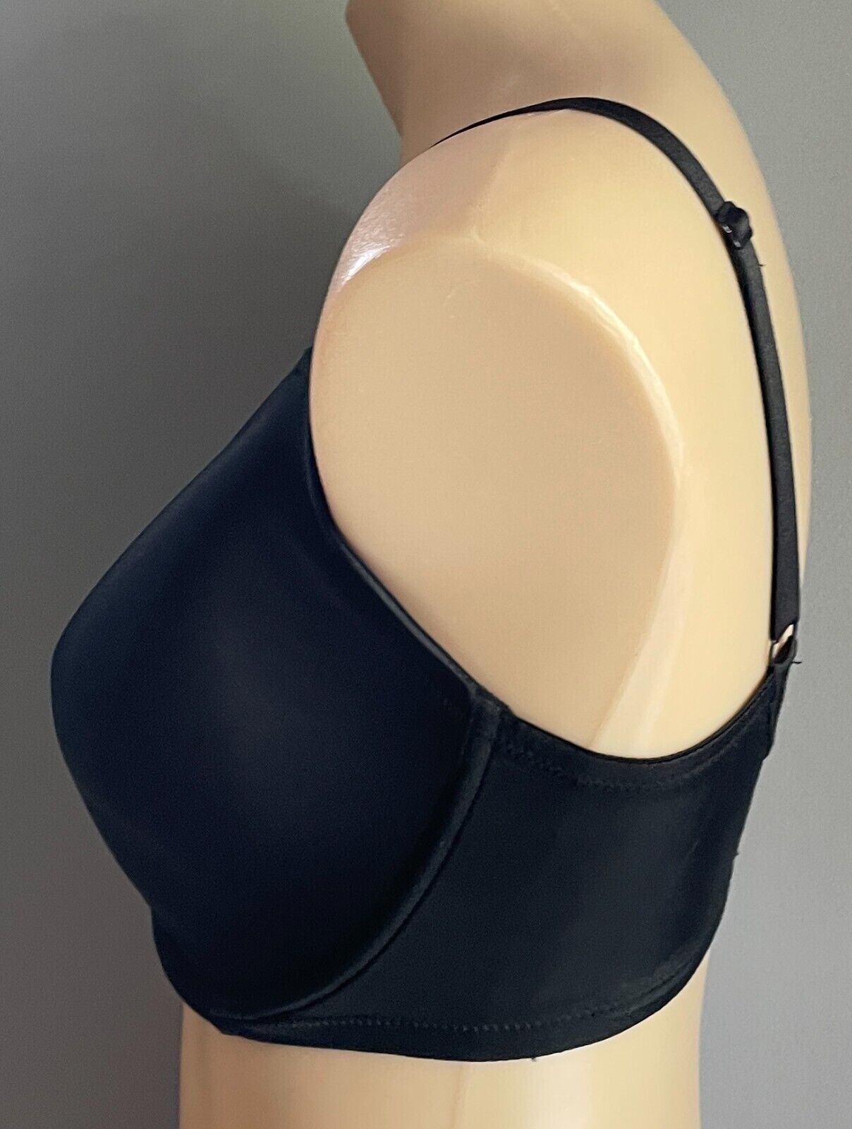 TARGET Bra 12E Black Contour Brushed T-Shirt Fabric Underwire Bra New 12 E