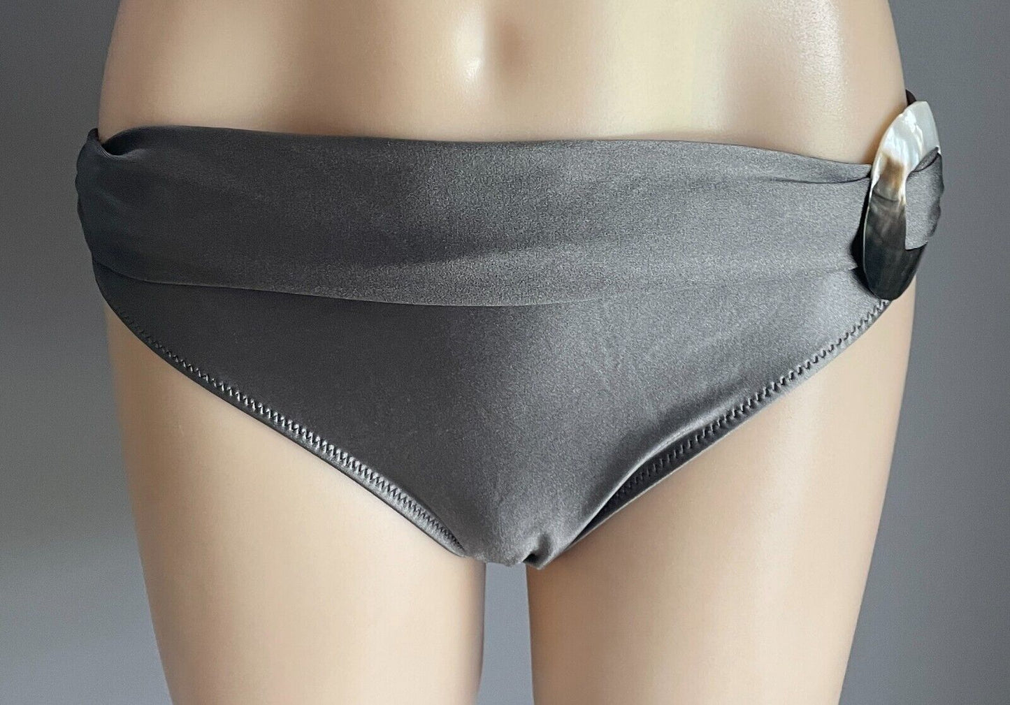 TARGET Bikini Bottoms Silver Grey Shell Trim Swim Pants ONLY Size 14 Bathers NEW