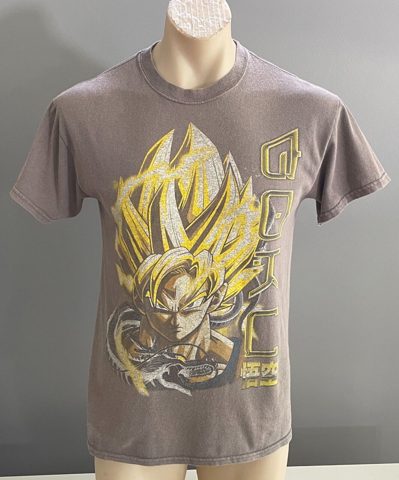 GOAT CREW T Shirt Goku Super Saiyan Dragon Ball Tee Sz S 100cm Graphic Manga
