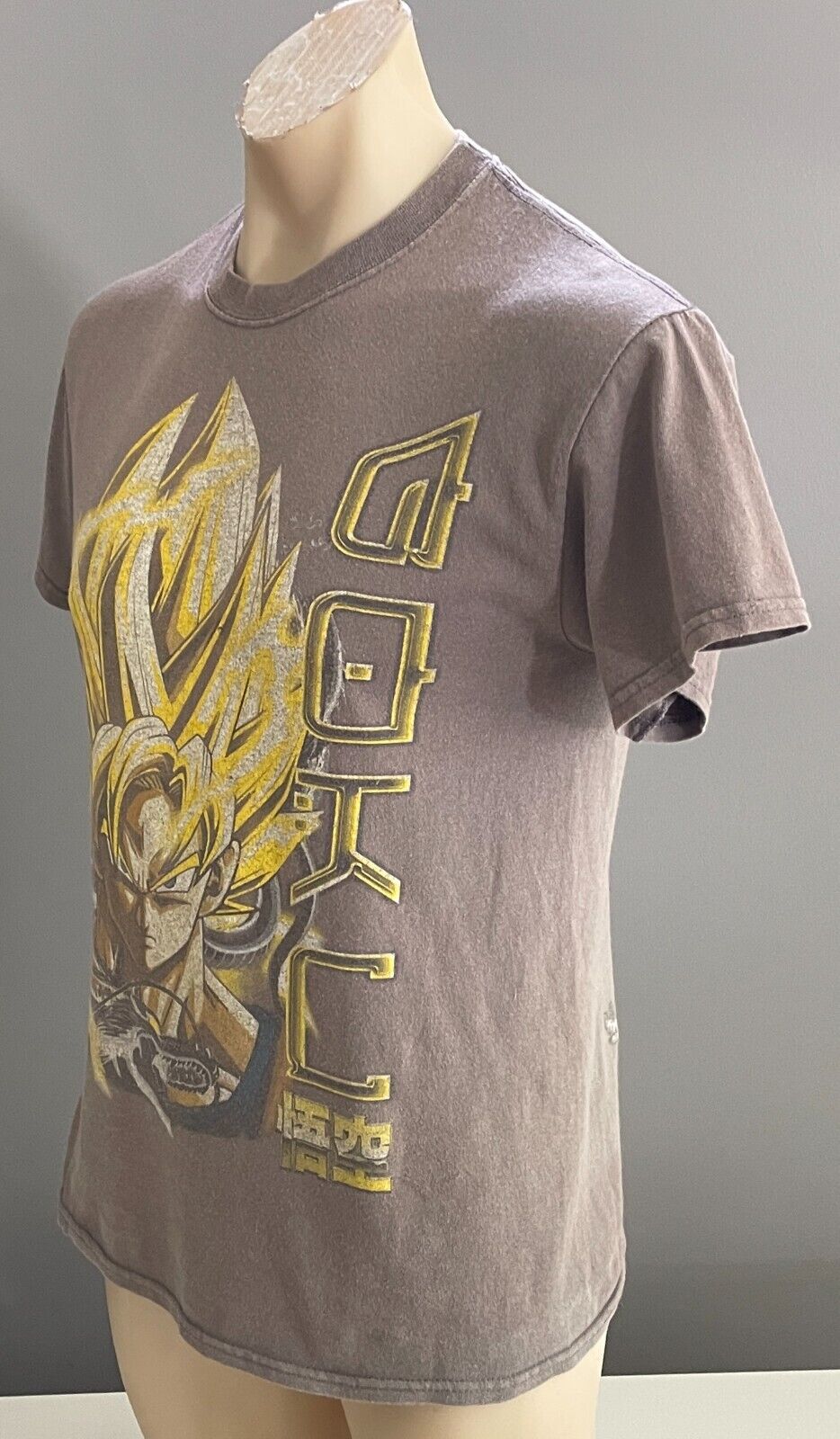 GOAT CREW T Shirt Goku Super Saiyan Dragon Ball Tee Sz S 100cm Graphic Manga